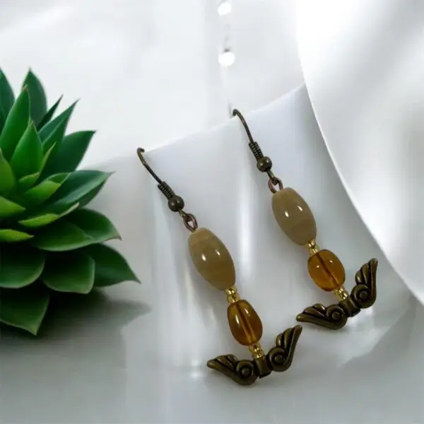Aztec Gold Earrings