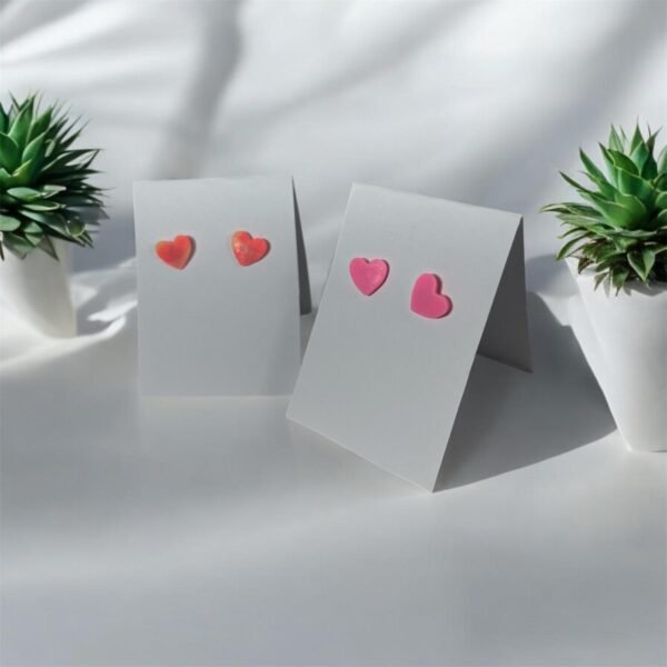 Heart Studs