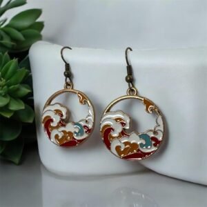 Ocean Crest Earrings - Image 2