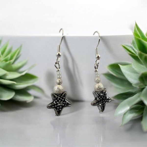 Shooting Starfish Earrings